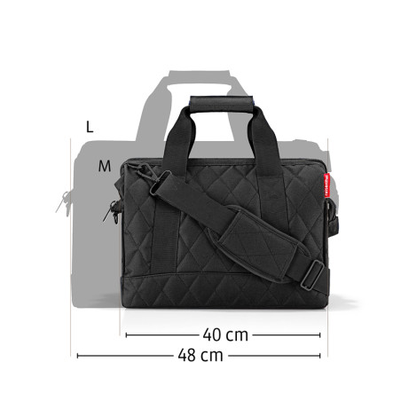 Reisenthel Allrounder Travel Bag L Leo Nero