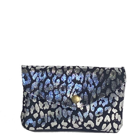 Shiny Leopard Farfouillette Coin Purse