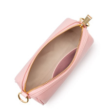 Lancaster Milano Ana Sac Trotteur 547-100 Rose fumé ouvert
