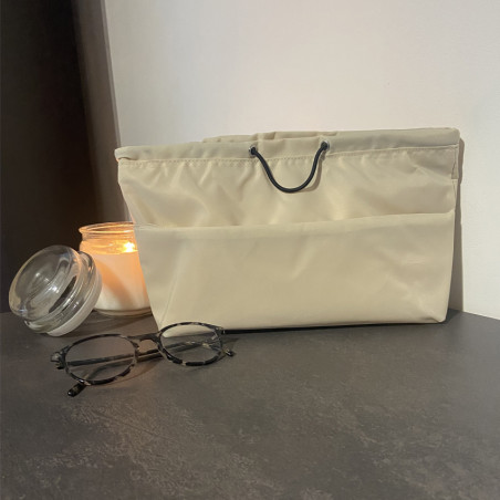 Farfouillette Organisateur Pour Sac Beige dos