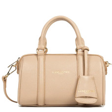 Lancaster Milano Ana Sac Polochon Cuir 547-102 Beige Fonce