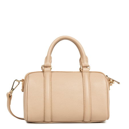 Lancaster Milano Ana Sac Polochon Cuir 547-102 Beige Fonce
