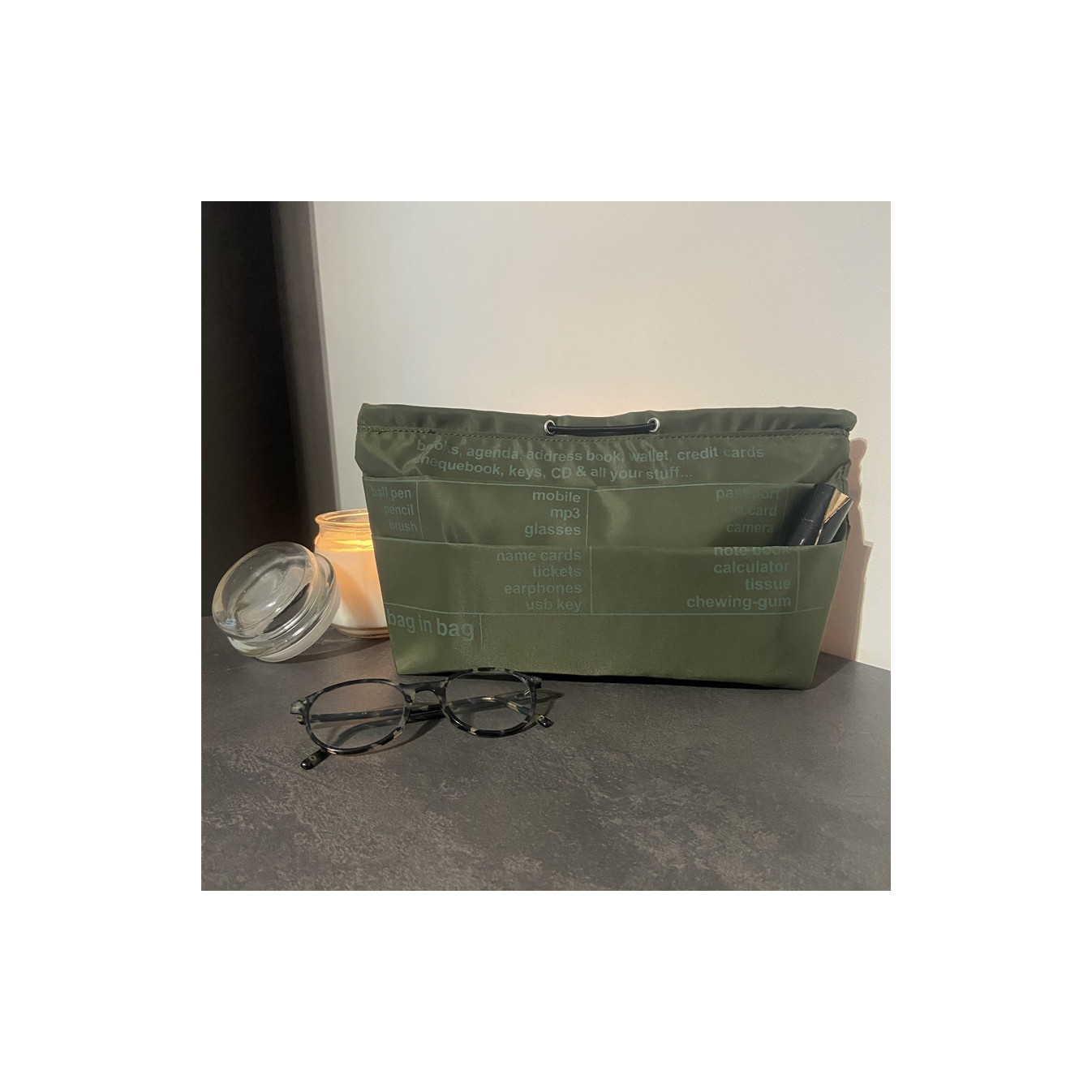 Green Bag Organizer Farfouillette
