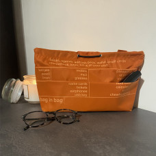 Orange Farfouillette Bag Organizer