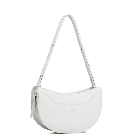 Lancaster Suave Lune Demi Moon Bag 433-33 Light Grey