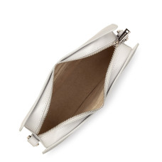 Lancaster Suave Lune Demi Moon Bag 433-33 Light Grey