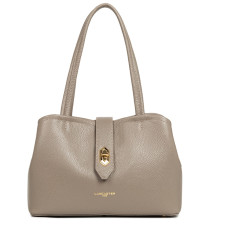 Lancaster Top Double Shoulder Bag 470-68 Galet In Or