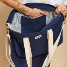 Hindbag Cesar Tote Bag Navy