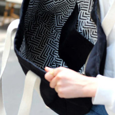Hindbag Cesar Tote Bag Black