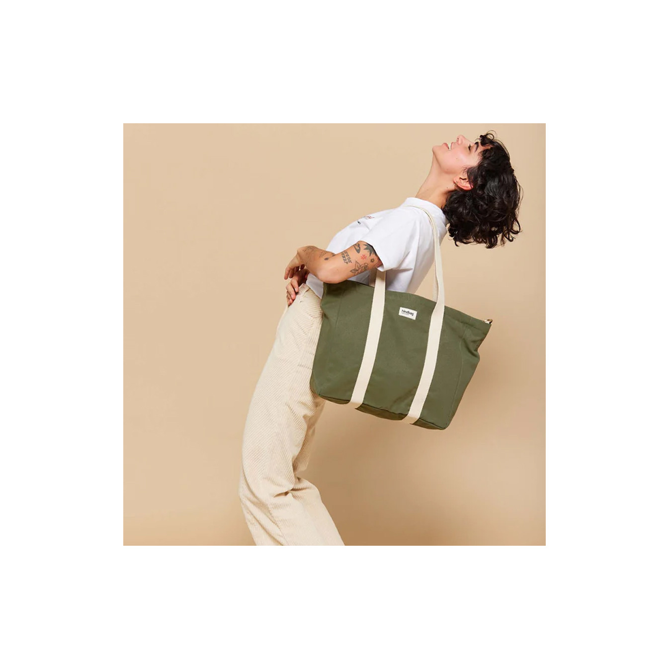 Hindbag Cesar Tote Bag Olive
