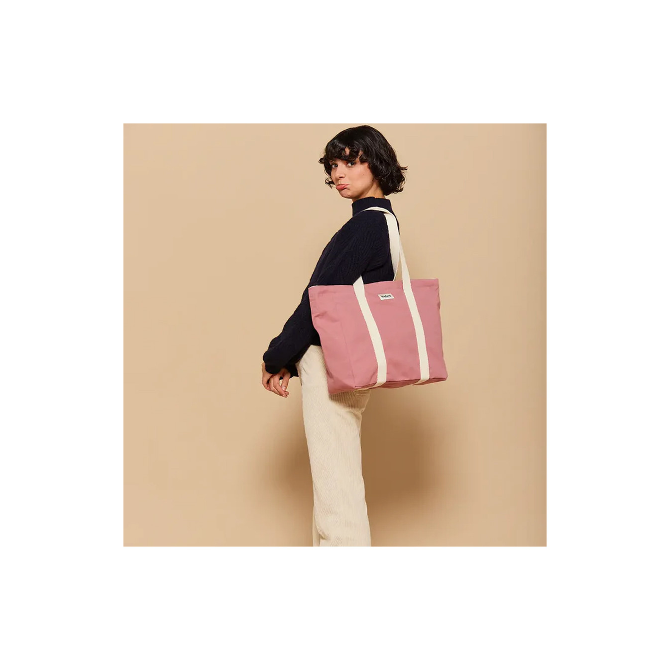 Hindbag Cesar Tote Bag Blush Pink