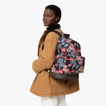 Eastpak Wyoming Road Sac à Dos 0t8 Road To Print porté