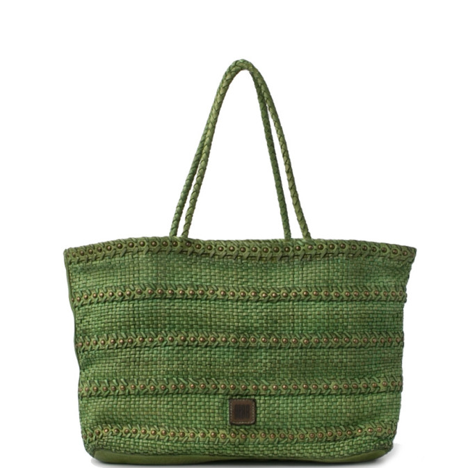 Biba Etna Tote Bag Leather ETA2L Verde Acido