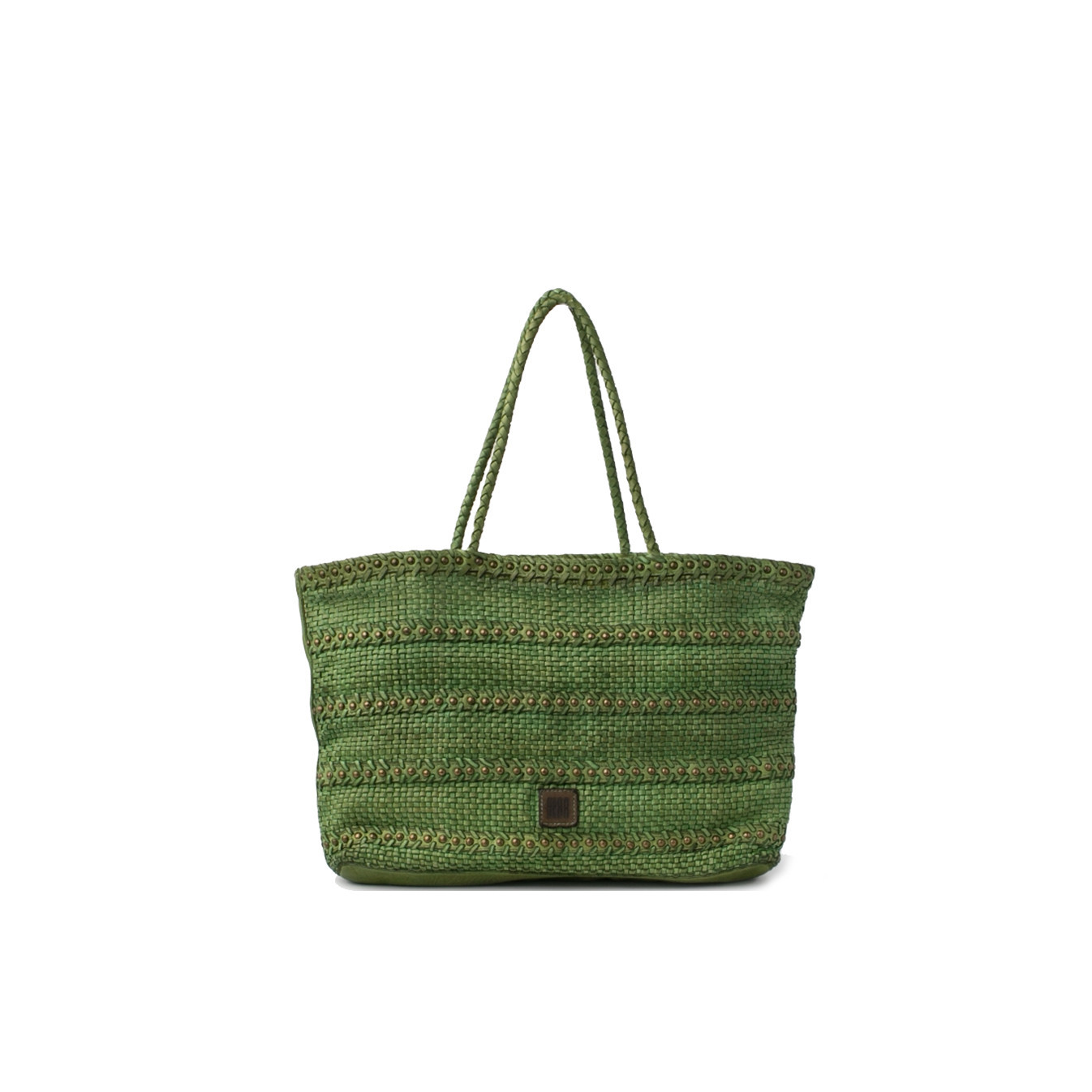 Biba Etna Sac Cabas Cuir ETA2L Verde Acido