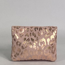 Farfouillette Petit Porte-Monnaie Léopard Brillant Rose Clair dos