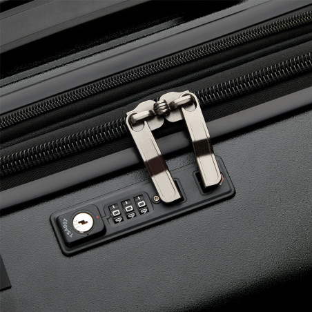 Delsey Jeep XL Expandable 4-Wheel TSA 80cm Black
