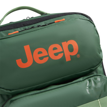 Delsey Jeep Sac A Dos Cabine Green de près
