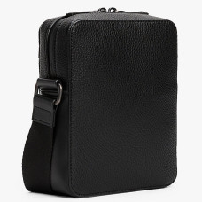Tommy Hilfiger TH Monogram Messenger Bag Grainy Effect BDS Black