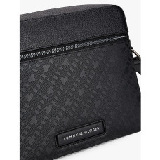 Tommy Hilfiger TH Monogram Messenger Bag Men BDS Black