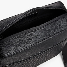 Tommy Hilfiger TH Monogram Messenger Bag Men BDS Black