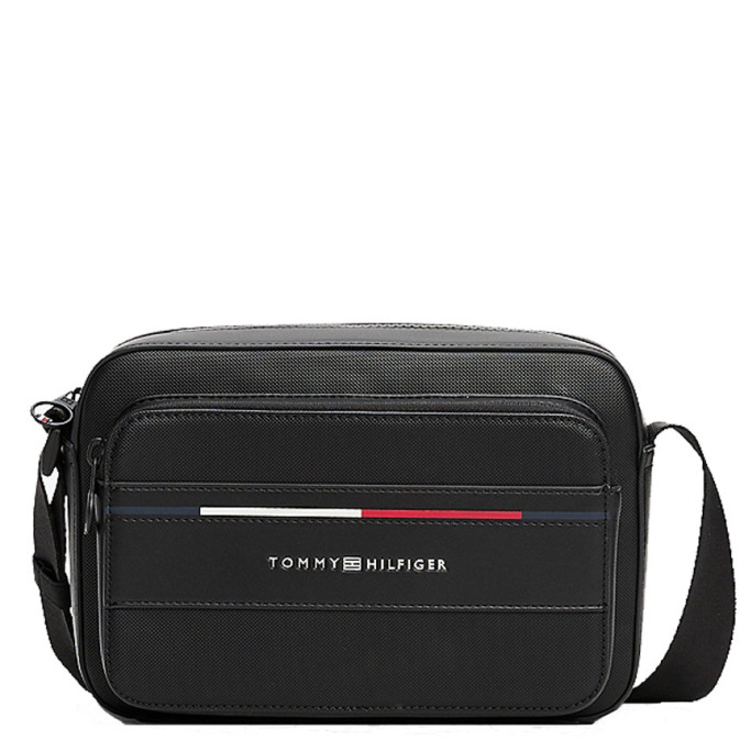 Tommy Hilfiger TH Foundation Messenger Bag Men BDS Black