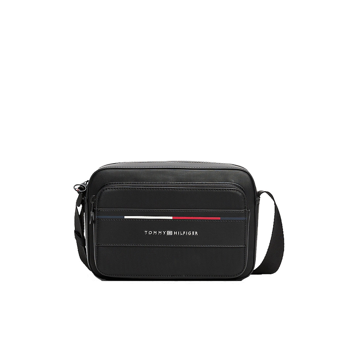 Tommy Hilfiger TH Foundation Messenger Bag Men BDS Black