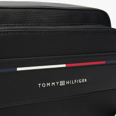 Tommy Hilfiger TH Foundation Messenger Bag Men BDS Black
