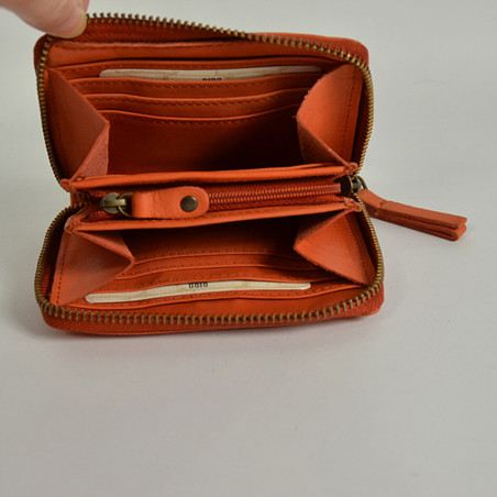 Biba Boston BT11 Portefeuille Naranja ouvert
