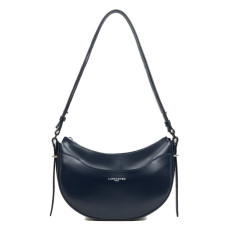 Lancaster Suave Ace Demi Lune Bag 433-28 Navy Blue