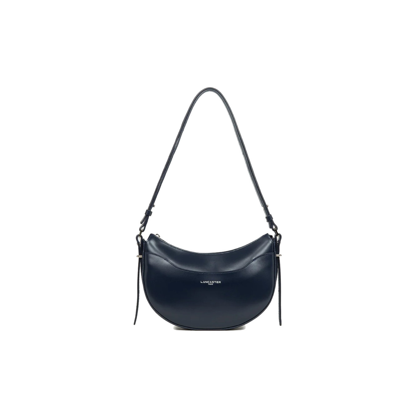 Lancaster Suave Ace Demi Lune Bag 433-28 Navy Blue