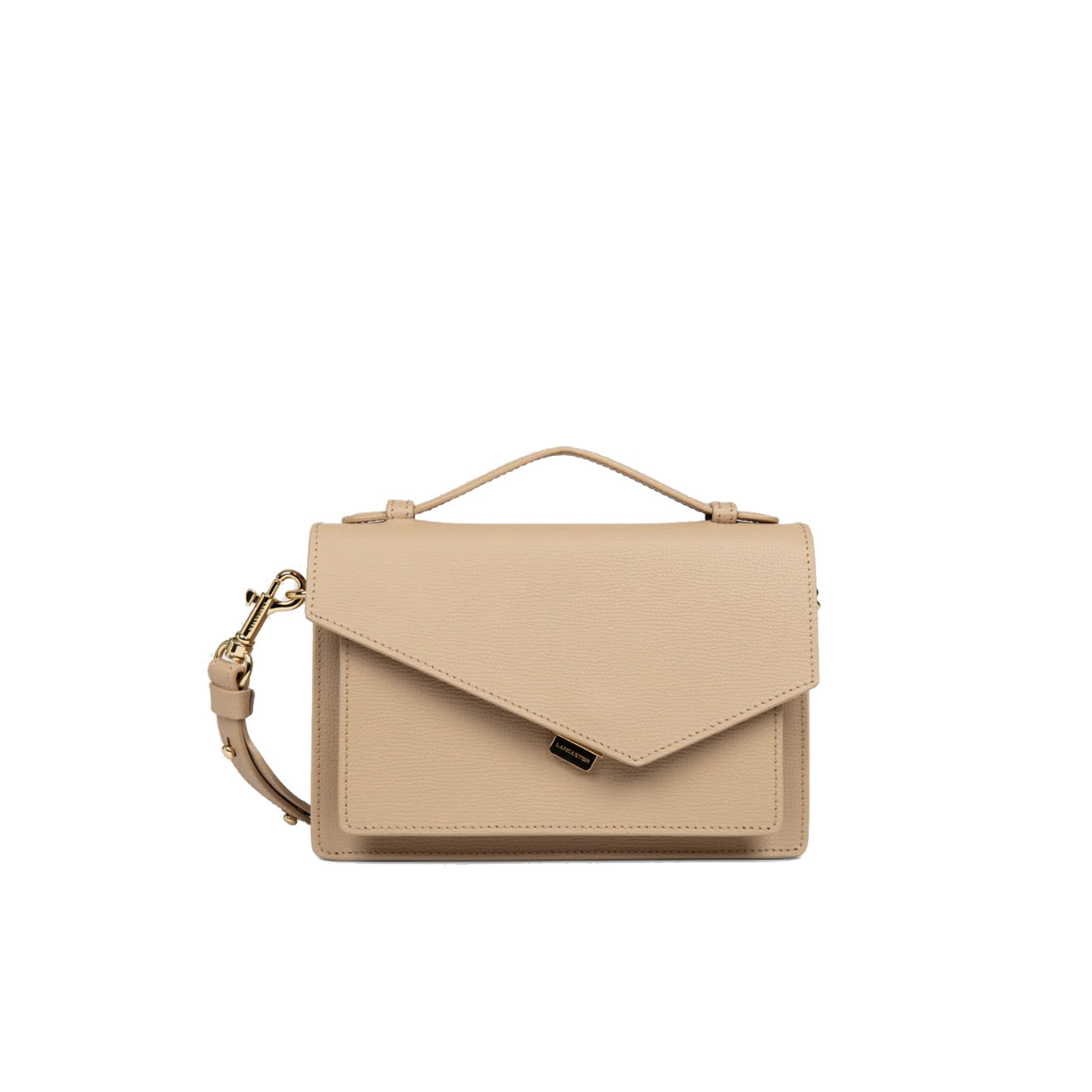Lancaster Zoé x Lancaster Sac Trotteur 480-011 Beige Foncé