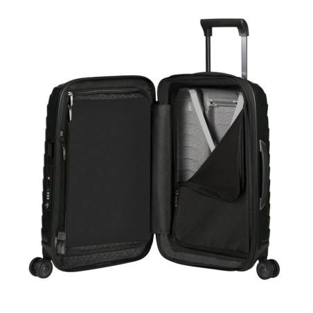 Samsonite Proxis Extendable Suitcase 55 cm 4 Wheels Black