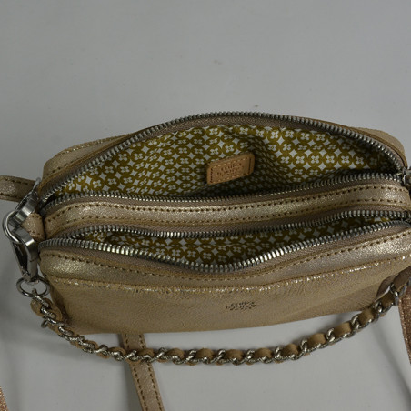 Mila Louise Mama XS MX Mini Trotter Bag Printed Leather Pink