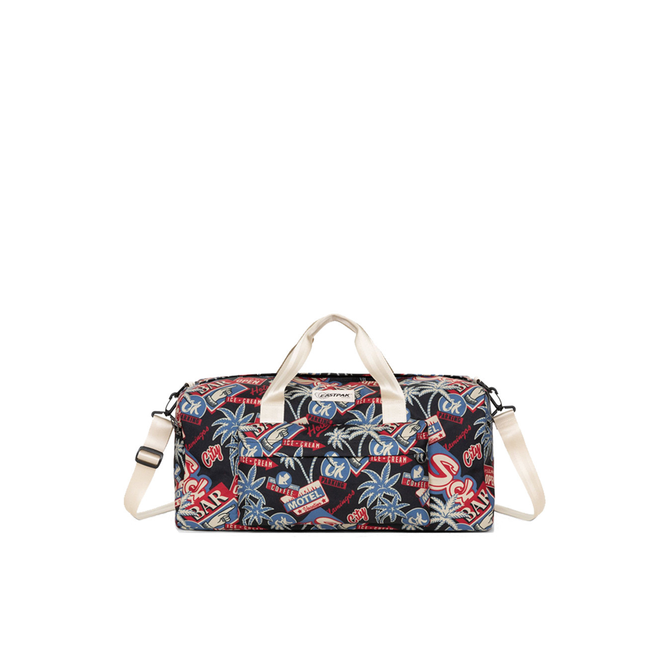 Eastpak Road To Newhere M Travel Bag Road To Print