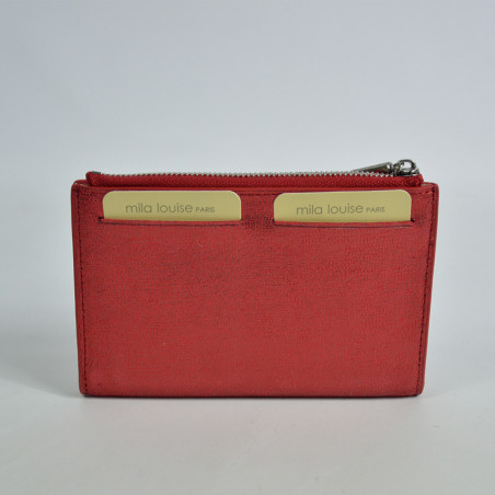 Mila Louise Seal RXX Wallet and Cards Red