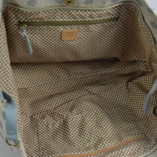 Mila Louise Colette DB Shopping Bag Polka Dot Azure