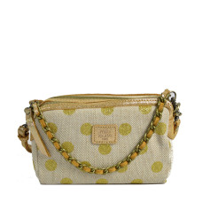 Mila Louise Mama XS DB Small Trotter Polka Dot Yellow Bag