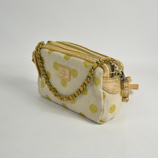 Mila Louise Mama XS DB Small Trotter Polka Dot Yellow Bag