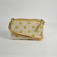 Mila Louise Mama XS DB Small Trotter Polka Dot Yellow Bag