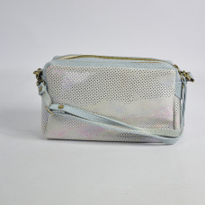 Mila Louise Mama XS DS Petit Sac Trotteur Toile Pois Azur dos