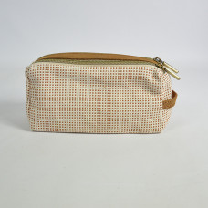 Mila Louise Parisa FB Cosmetic Pouch Camel