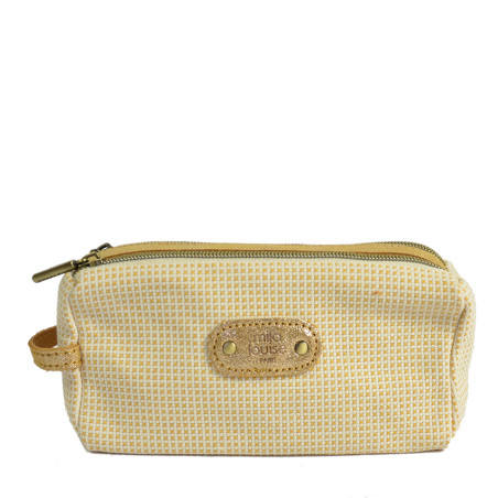 Mila Louise Parisa FB Cosmetic Case Yellow