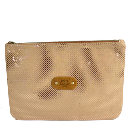 Mila Louise Poch GM DS Bag and Cosmetic Case Camel