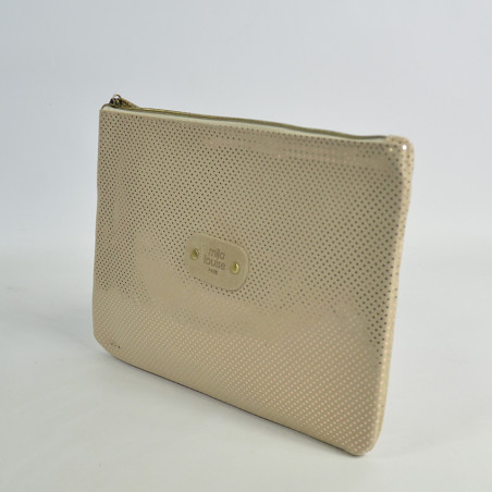 Mila Louise Poch GM DS Bag and Cosmetic Cream Pouch