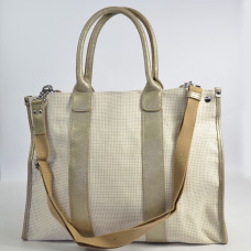 Mila Louise Prudence FB Shopping Bag Cream