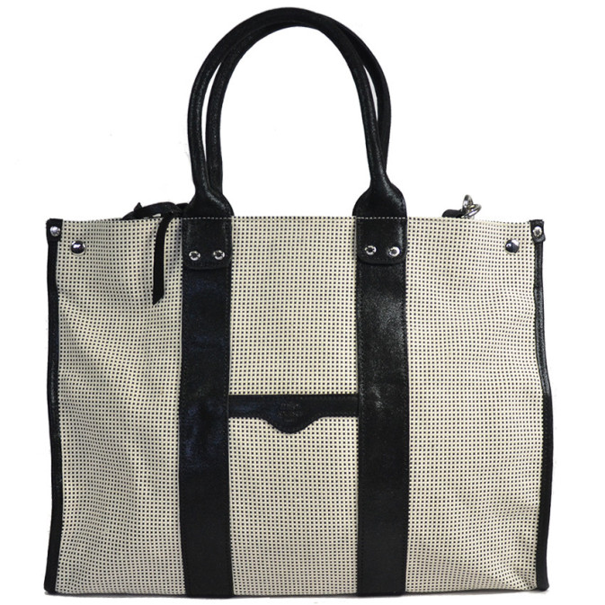 Mila Louise Prudence FB Black Shopping Bag