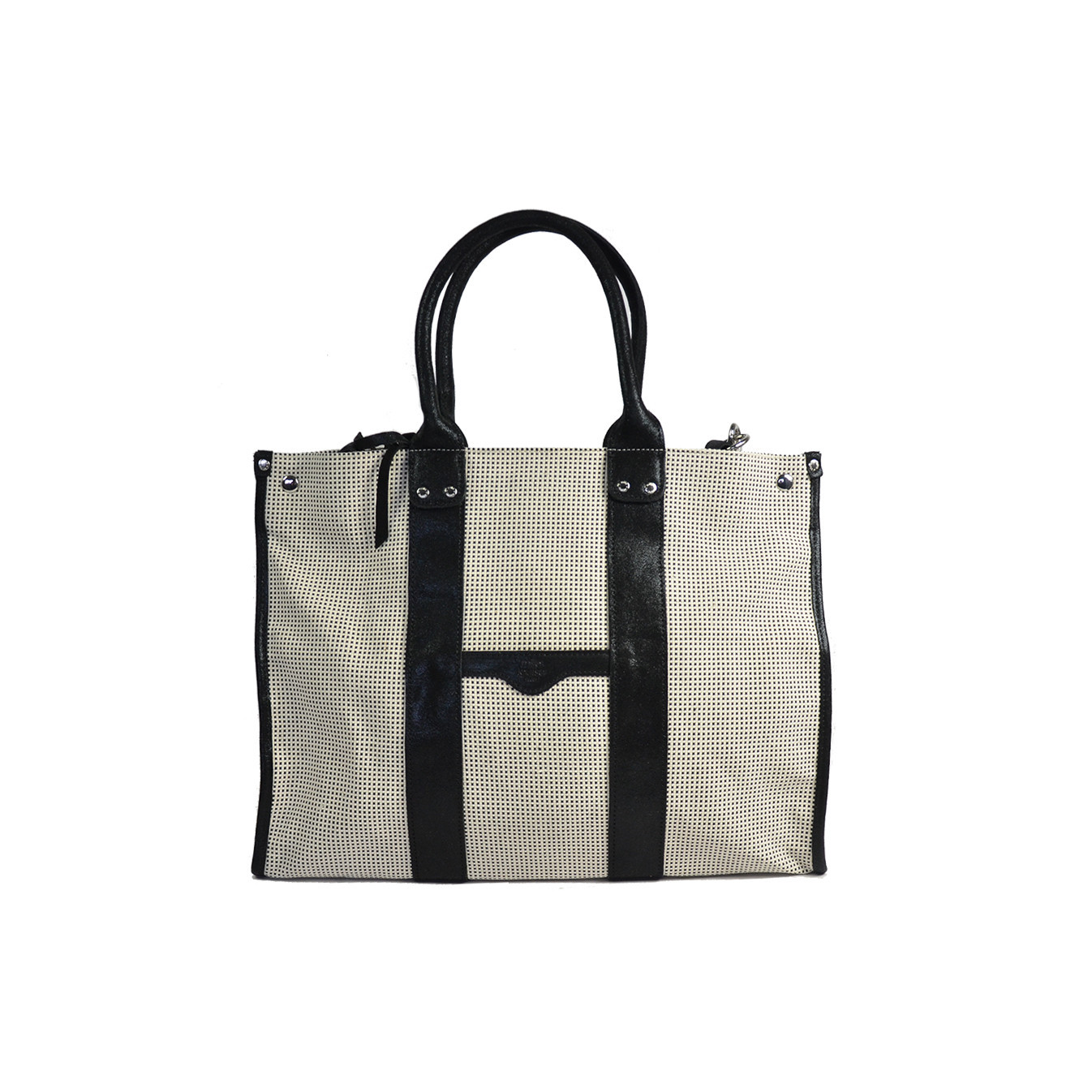 Mila Louise Prudence FB Black Shopping Bag