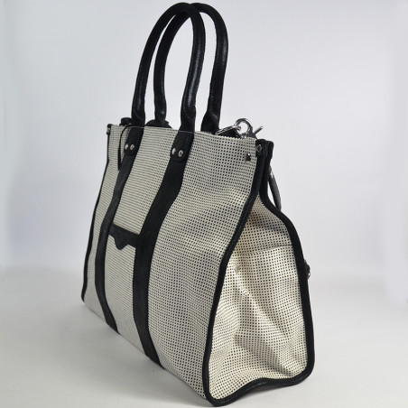 Mila Louise Prudence FB Black Shopping Bag