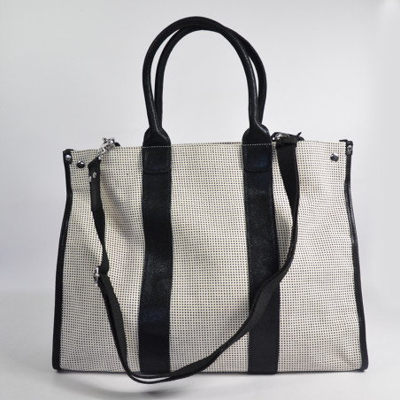 Mila Louise Prudence FB Black Shopping Bag