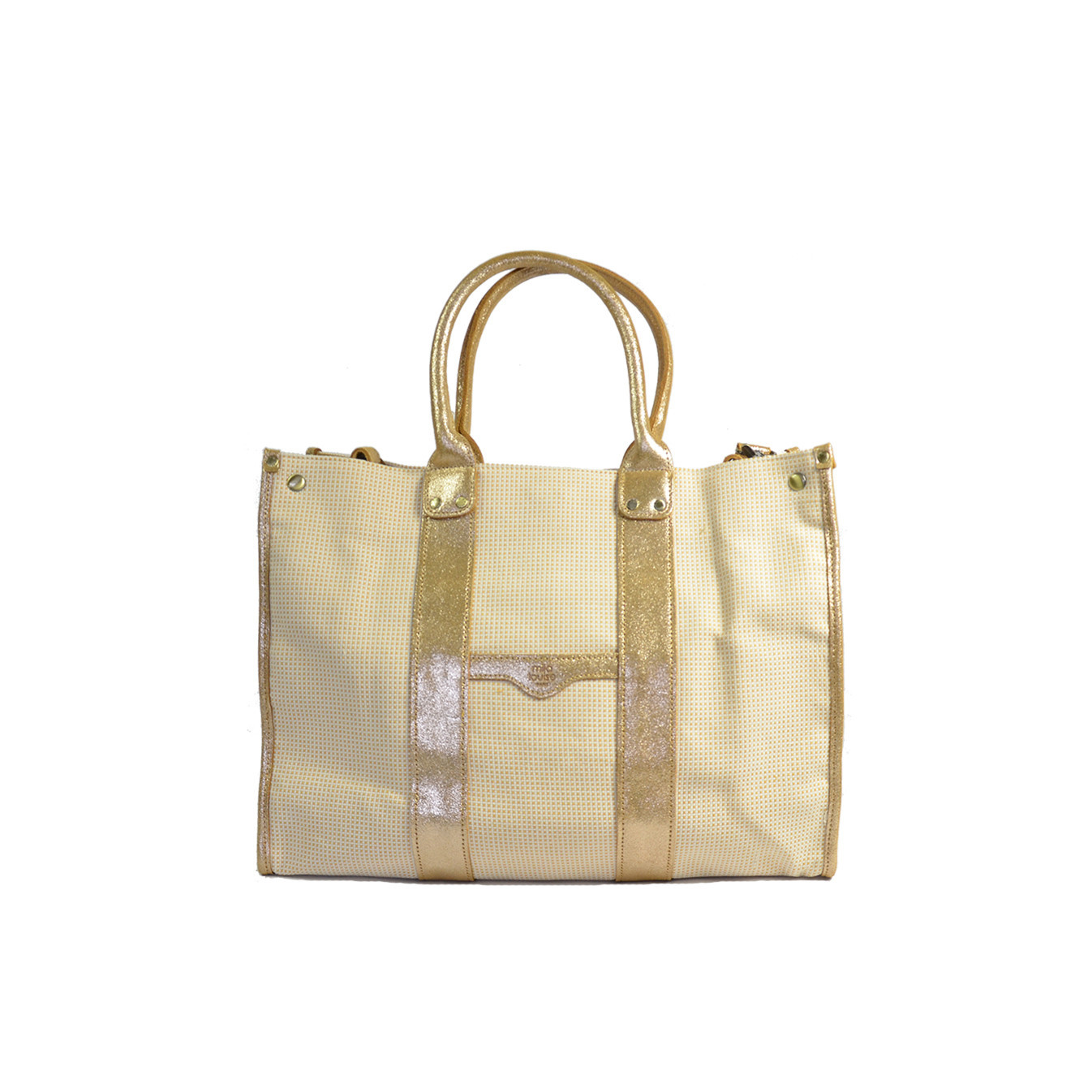 Mila Louise Prudence FB Shopping Bag Yellow
